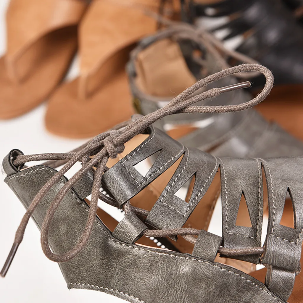 SAGACE/женские босоножки сезон лето Женская обувь в римском стиле с прошивкой на