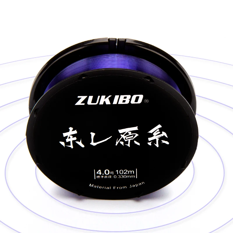 ZUKIBO нейлоновая рыболовная леска 102 м TORAY сверхпрочная мононить 100% японский