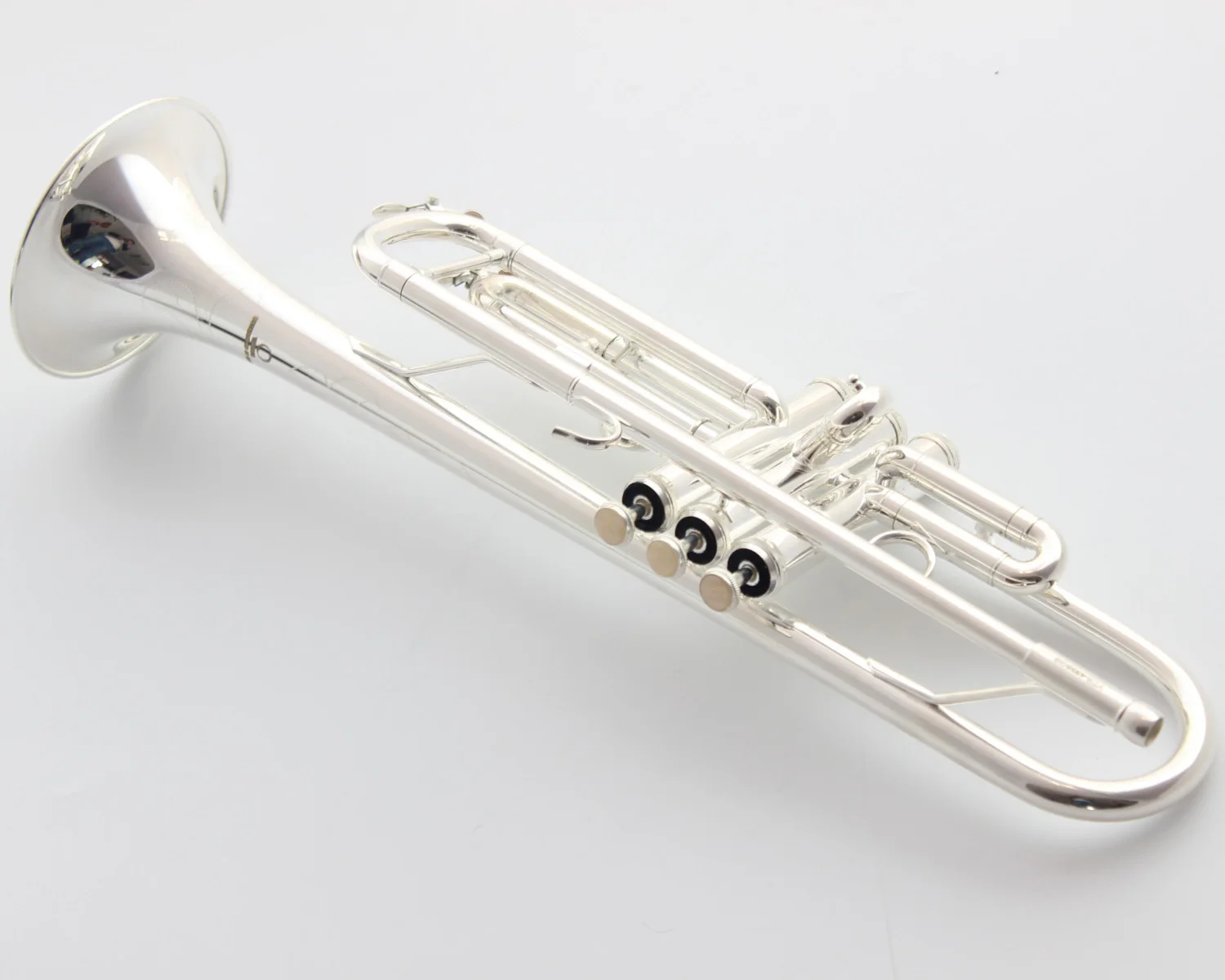 Новый Профессиональный Bb-труба 6345GS, посеребренный музыкальный инструмент, профессиональная труба с чехлом, мундштук, аксессуары
