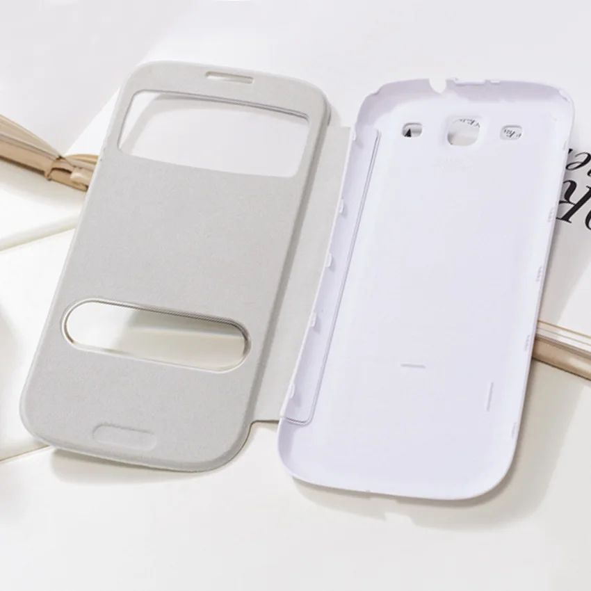 Кожаный чехол Asuwish с откидной крышкой для Samsung Galaxy S3 Galaxys3 Neo Duos S 3 GT I9300 I9301 I9301i I9300i