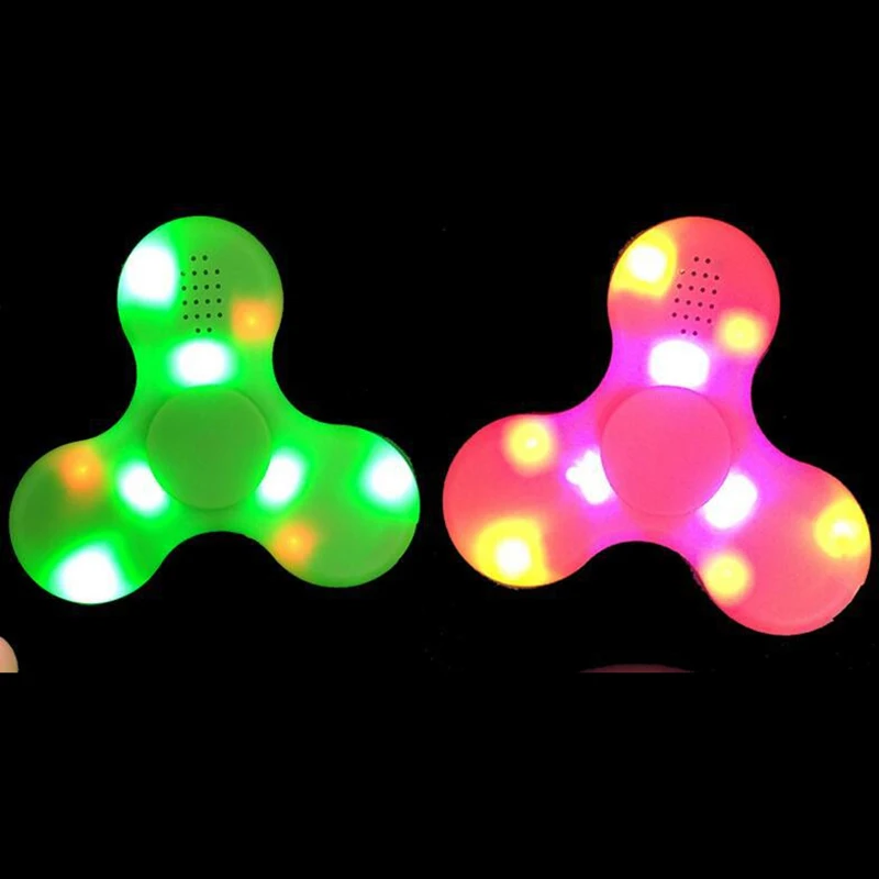 Беспроводной bluetooth-динамик треугольный Гироскоп светодиодный светильник