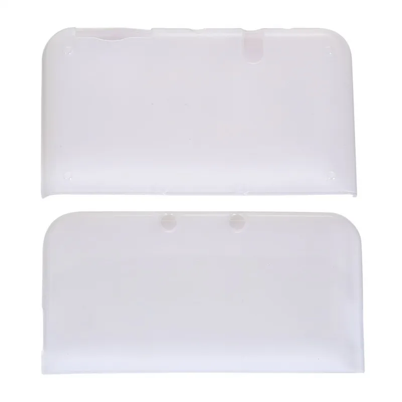 Прозрачный белый мягкий защитный чехол из ТПУ для игровой консоли новой N intendo 3DS LL