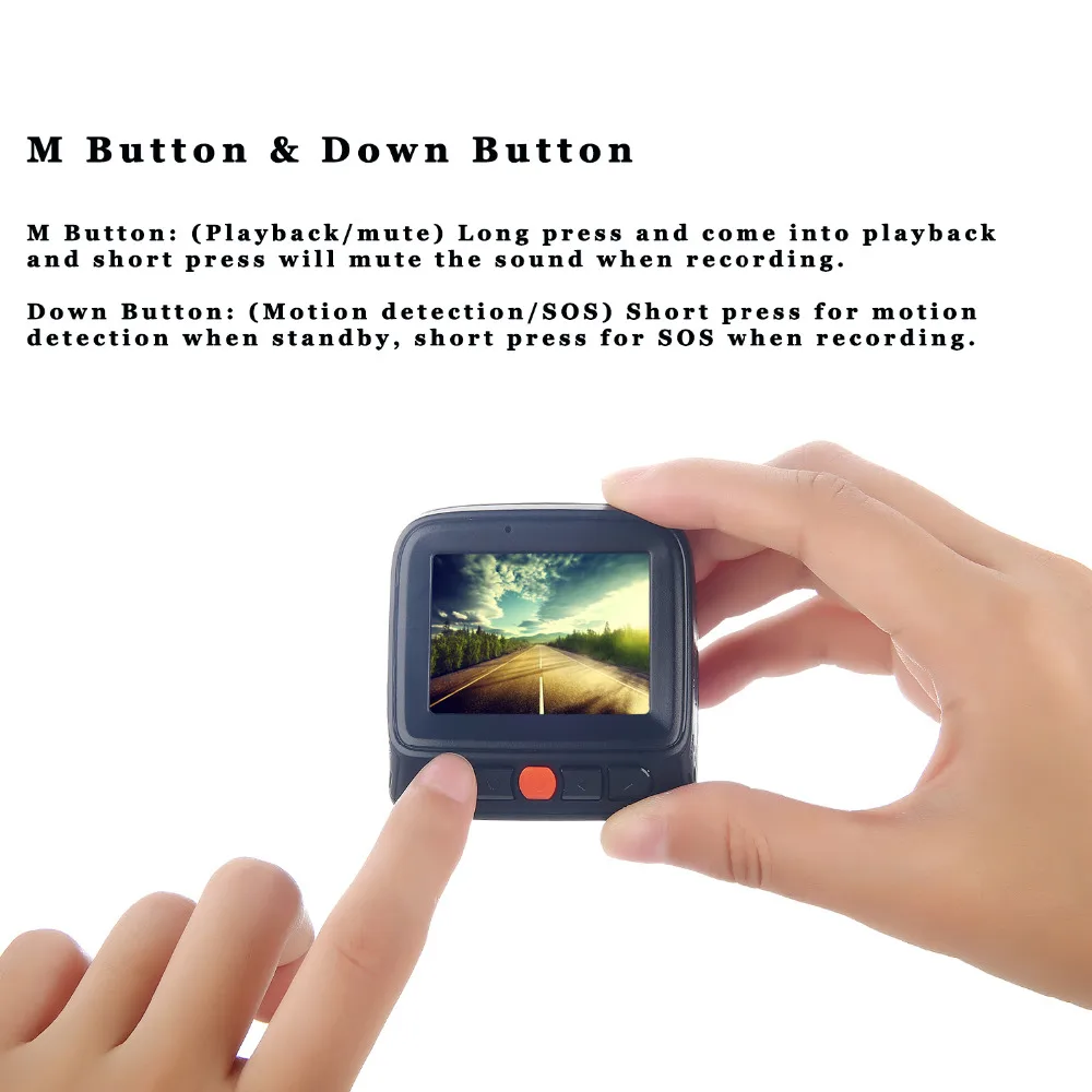Mini Q8 Car Camera DVR Dash cam FHD 1296P 1080P Video Registrar With WIFI G-sensor Parking mode Super Capacitor Gestures Capture |