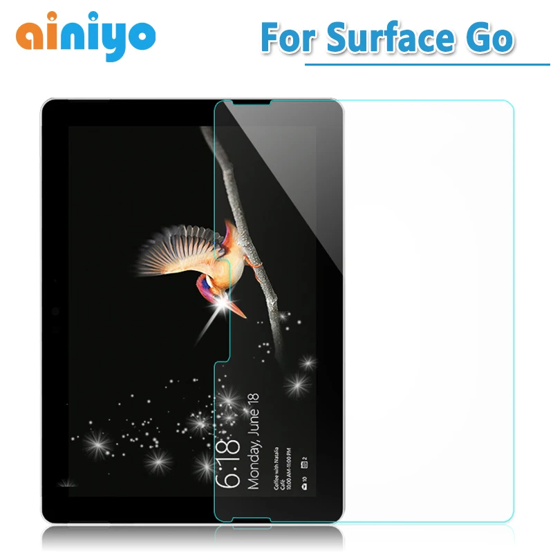 9H закаленное стекло для 2018 Microsoft Surface Go 10 дюймов Защитная пленка экрана бесплатная