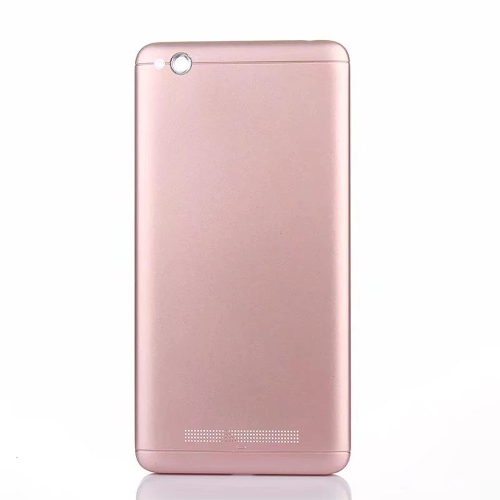 Xiaomi Redmi 4A крышка батареи задняя дверь задняя крышка корпуса чехол для Xiaomi Redmi 4A Задняя крышка батареи средняя замена шасси - Цвет: rose gold