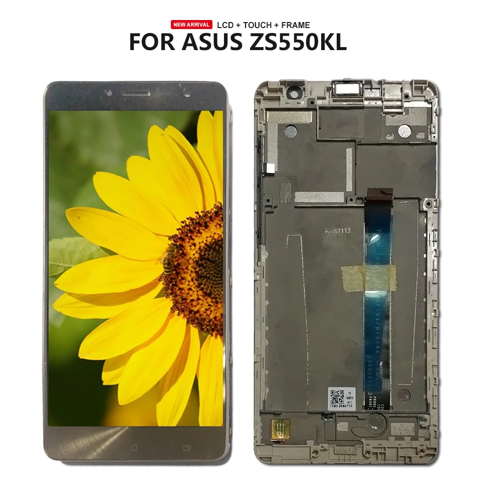 Для Asus Zenfone 3 Deluxe ZS550KL Z01FD ЖК дисплей дигитайзер сенсорный экран в сборе Запасная