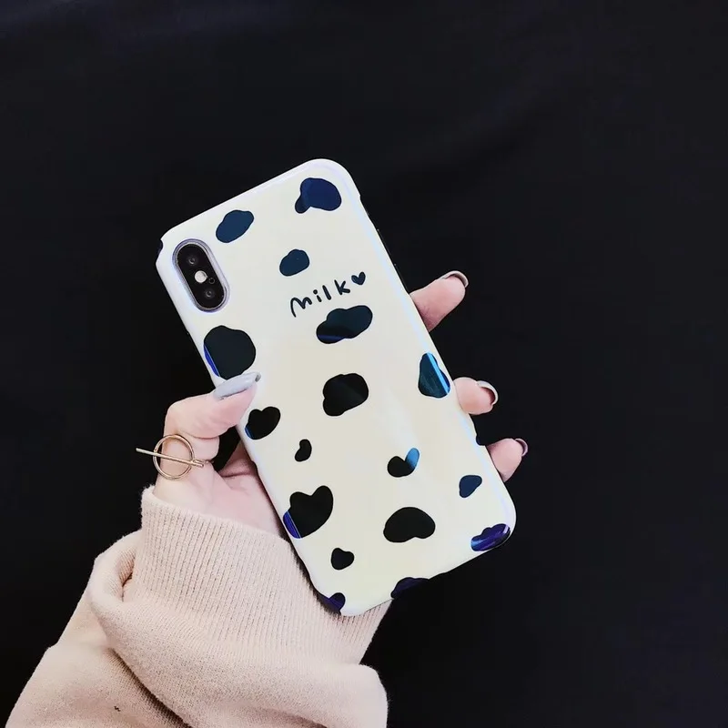 Простой узор корова X apple6splus Чехол для мобильного телефона с iPhone7plus/8/6 plus все