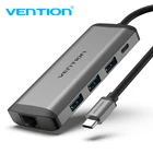 Usb-концентратор Vention с Type-C на HDMI, концентратор Usb 3,0 Thunderbolt 3, адаптер для MacBook, Samsung S10, Huawei Mate 20, P30 Pro, хаб для Apple USB-C