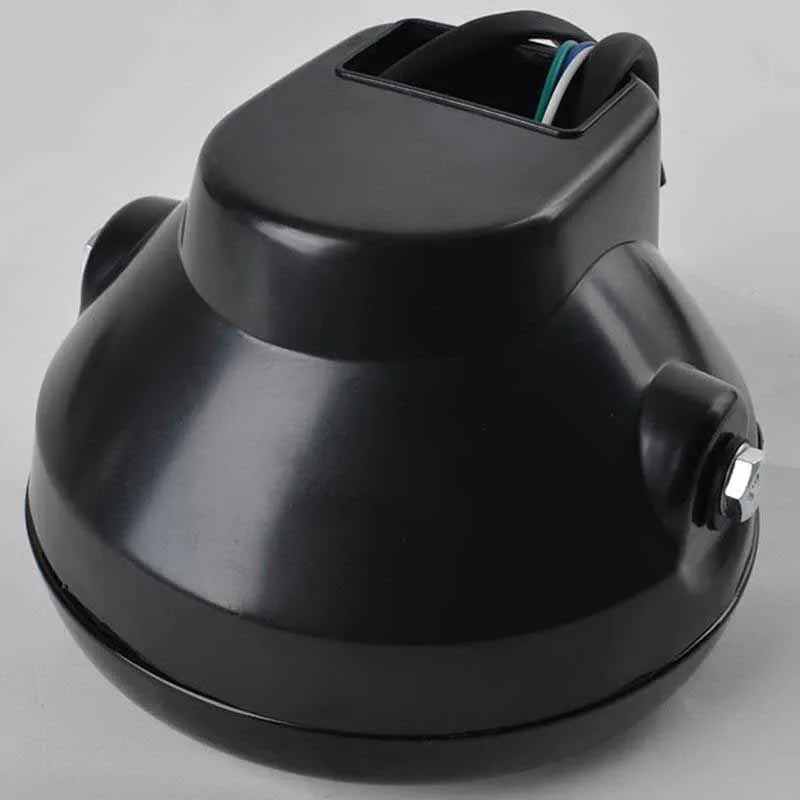 JX-LCLYL Universal 7&quot Motorcycle Headlight LED Turn Signal Light+Mount Bracket Black |