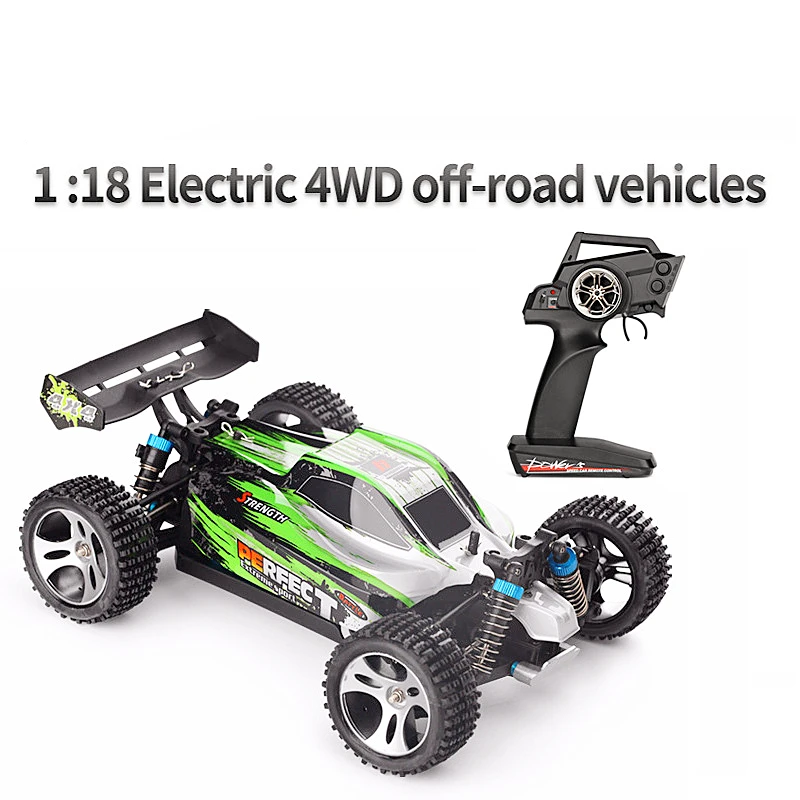 70 км/ч 1:18 4WD RC автомобиль A959 обновленная версия A959-B 2,4G Радиоуправляемый грузовик гоночный багги скоростной внедорожный автомобиль - Цвет: 4