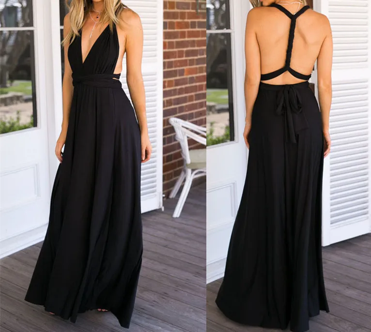 Новинка 2016 женское летнее длинное платье макси сексуальное красное Бандажное