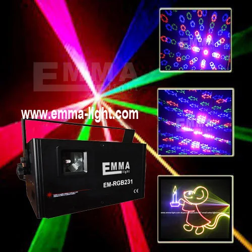 Дешевые RGB лазерное шоу ILDA 1 Вт | Лампы и освещение