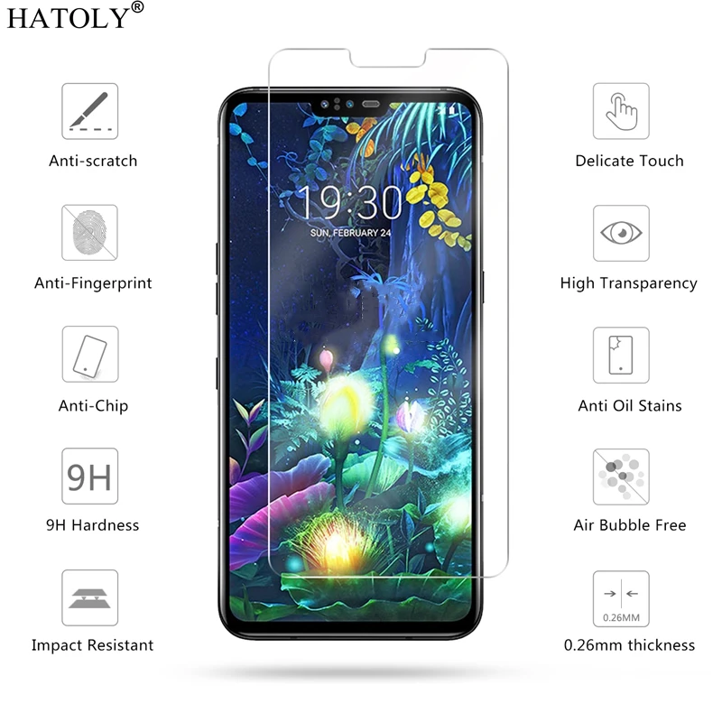 Защитное стекло для LG V50 ThinQ 5G 2 шт.|Защитные стёкла и плёнки телефонов| |
