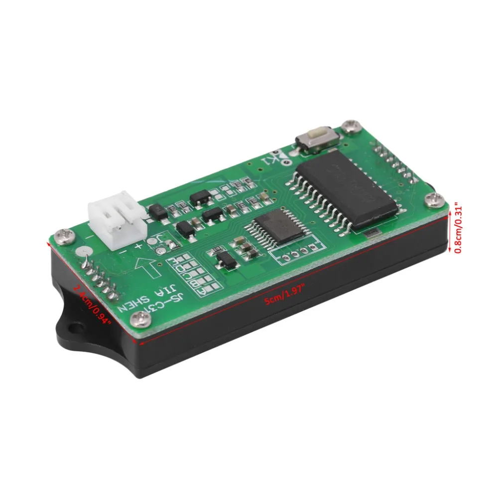 12V LCD Acid Lead Lithium Battery Capacity Indicator Digital Voltmeter Tester Electronic Device Tools | Инструменты