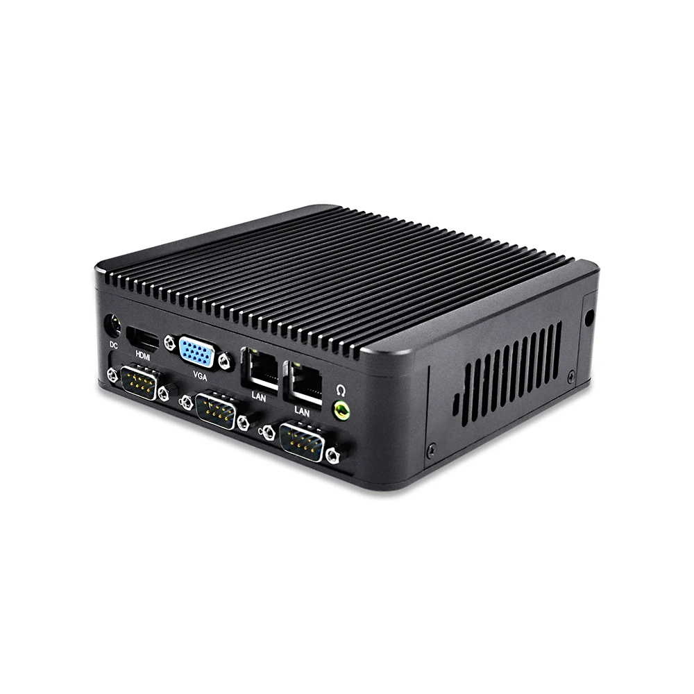 OEM/ODM безвентиляторный мини ПК Qotom Q180P/Q190P с процессором Celeron J1800/J1900 на плате 1080P 4