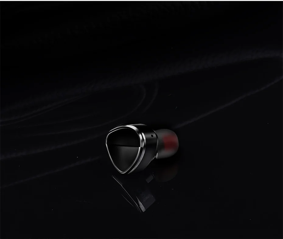 Hoco невидимые наушники музыкальные Bluetooth вкладыши мини беспроводные с микрофоном