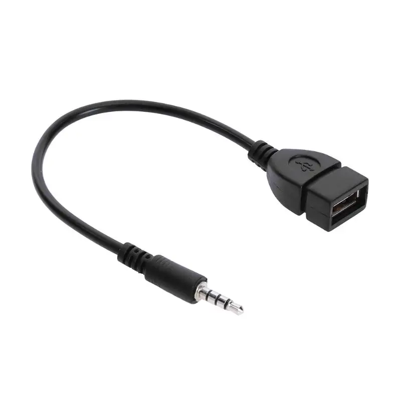 Аудиокабель с разъемом папа на USB 2 0 3 5 мм AUX стерео штекер Папа конвертер для