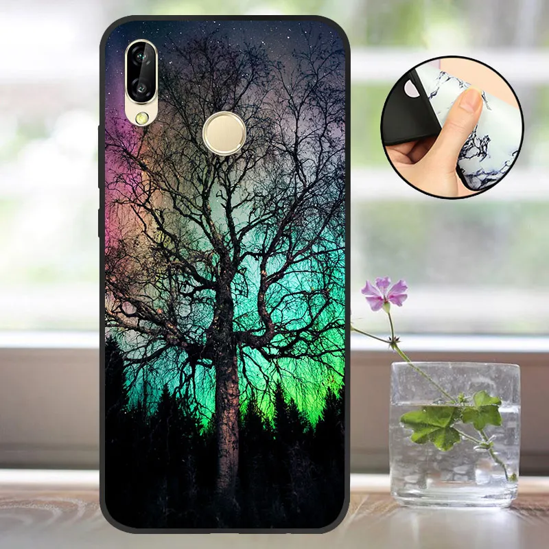 JGS Чехол для huawei P20 Lite, мягкий силиконовый бампер для huawei P20 Lite P20lite, чехол для телефона P 20 Lite, защита для задней панели - Цвет: JGS