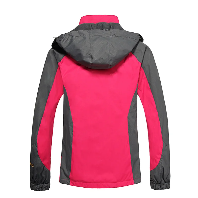 Для женщин Mountainskin куртка Демисезонный Водонепроницаемый Softshell куртки пальто для активных видов спорта вне помещений для походов, альпинизма, туризма, куртка Велоспорт Джерси