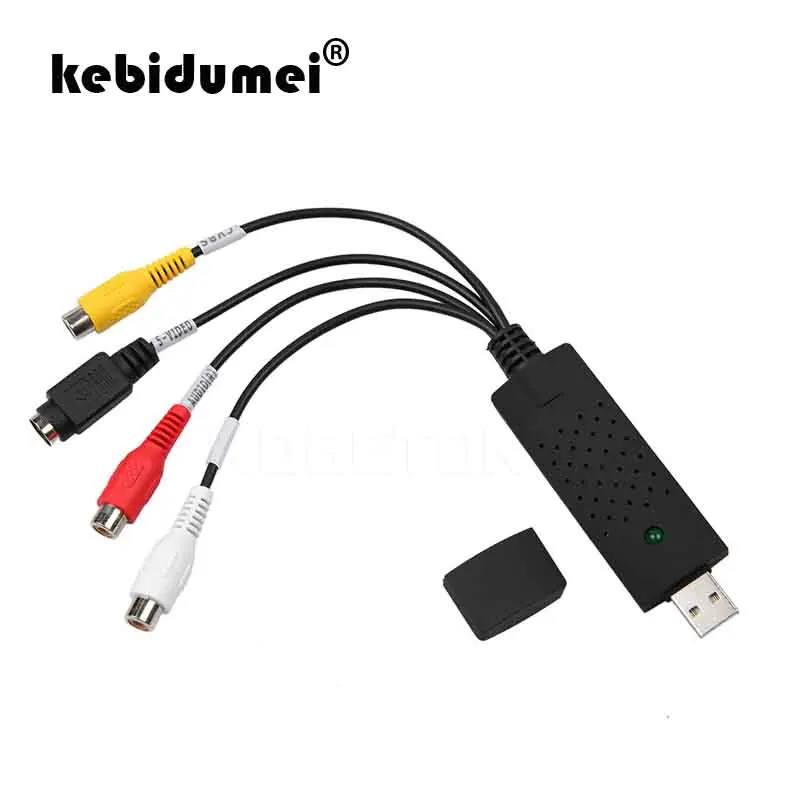 kebidumei USB 2.0 HDMI-compatible to RCA usb adapter converter Audio Video PC CableS TV DVD VHS capture device