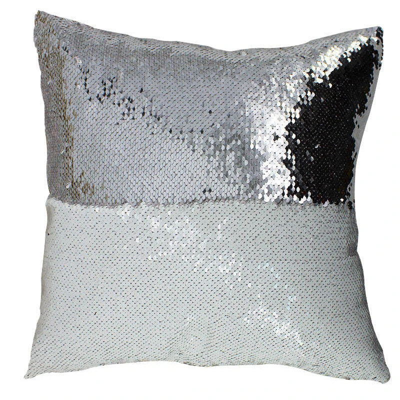 Наволочка Русалочка подушка со стразами Декоративная Подушка декоративная