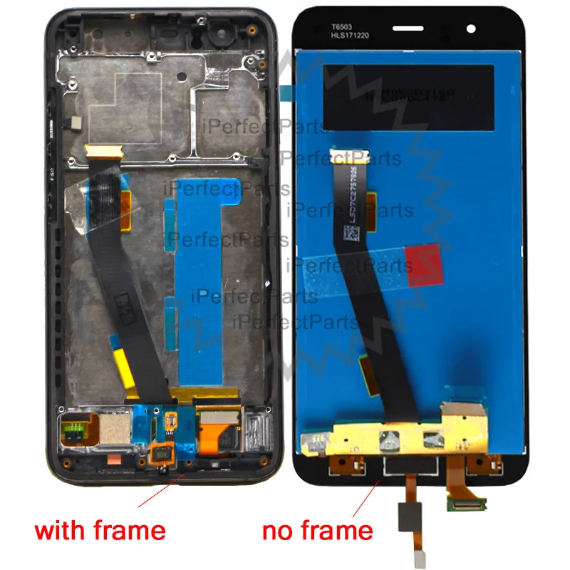 ЖК дисплей 5 15 дюйма для Xiaomi Mi6 со сканером отпечатков пальцев XIAOMI Mi 6 сенсорный