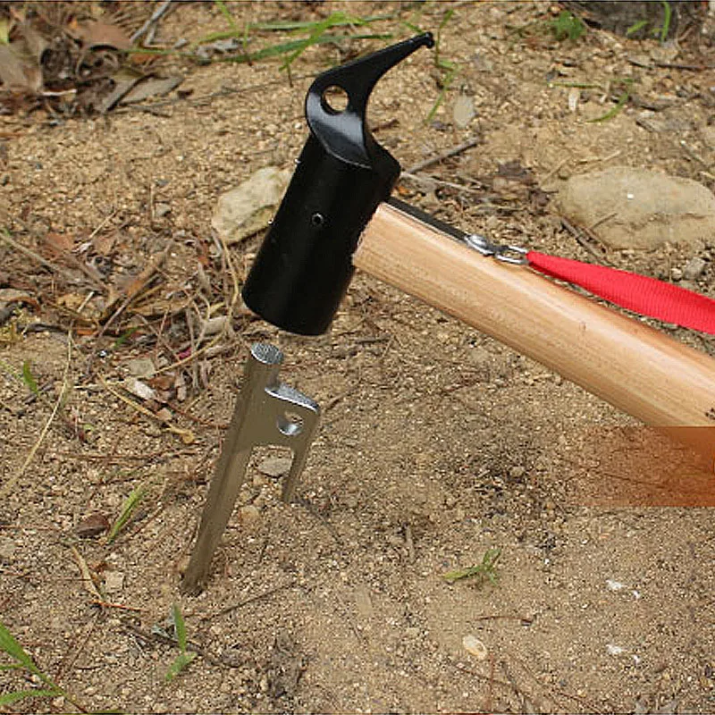 Высококачественный походный молоток многофункциональный двойной инструмент с
