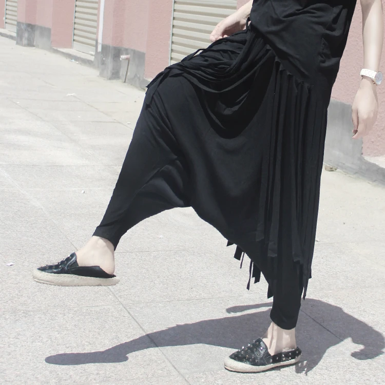 Новые шаровары свободные брюки женские 7PT023 | Женская одежда