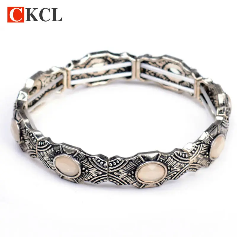 Новинка 2017 года женский браслет богемные Серебрянные украшения в античном стиле