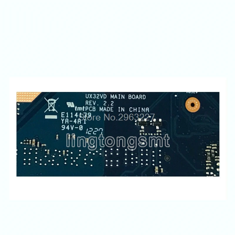 Отправка платы + UX32A материнская плата для ноутбука Asus UX32VD rev2.4 2 основная i3 2367u