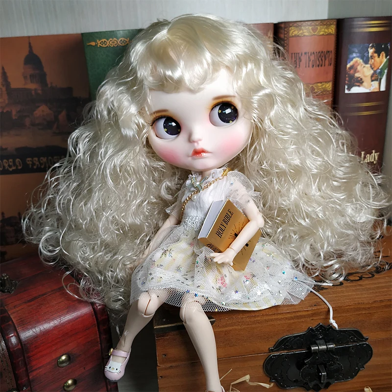 Ледяной DBS Blyth кукольные 1/6 шарнирное тело ручная роспись матовая лицевая сторона