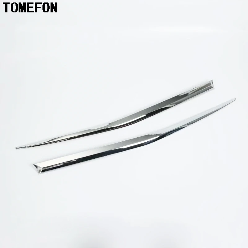 TOMEFON аксессуары ABS хромированная Задняя Крышка багажника Накладка рамка Stiker Авто