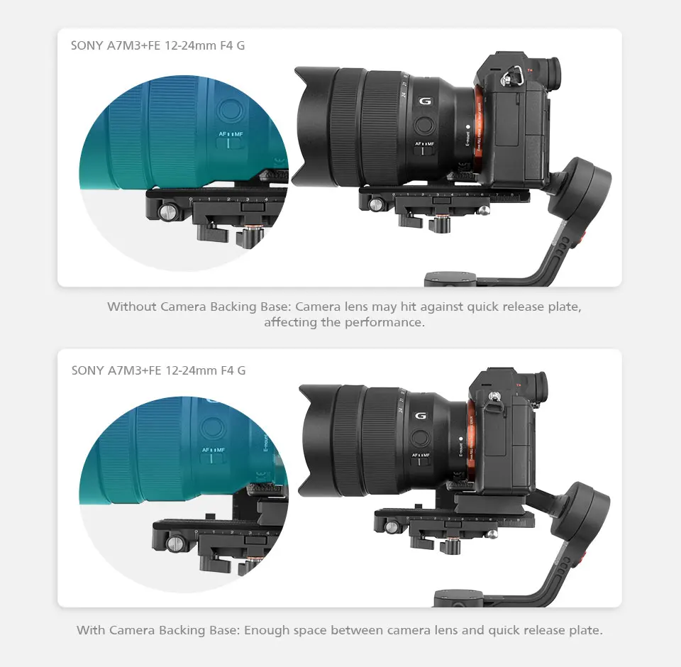 ZHIYUN оригинальная Подложка для камеры 1 5 см стабилизатора Weebill Lab/ Crane 2/ V2/ M/ Plus |