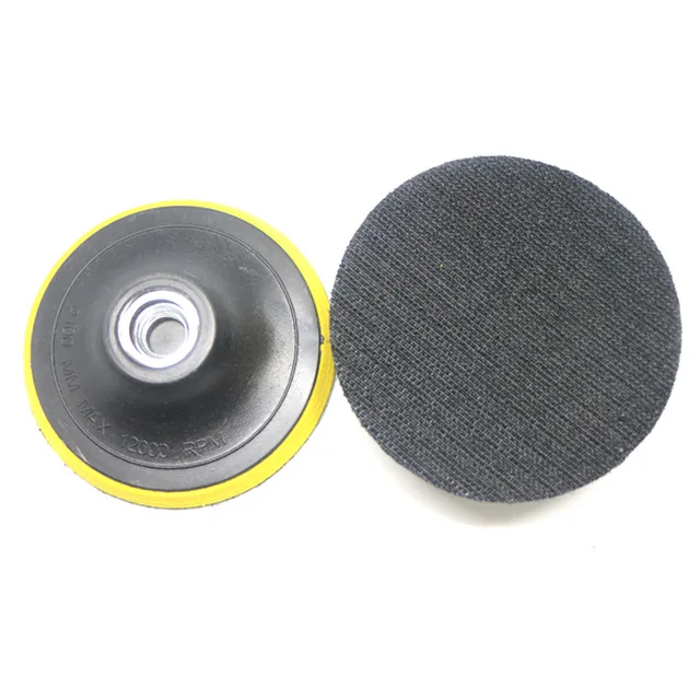 

Auto Polisher Bonnet Backing Pad Dia100mm Angle Grinder Wheel Sander Paper Disc for Car Polishing
