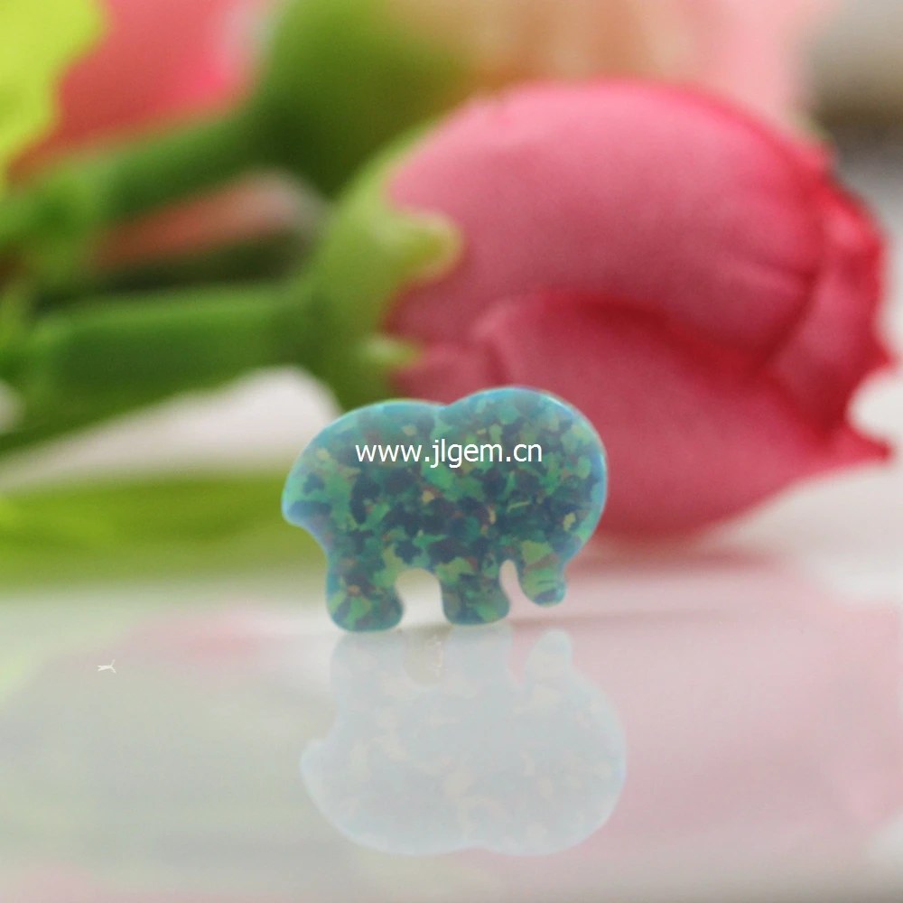 1 шт. Бесплатная доставка подвеска в виде слона с опалом слоновая кость слон еллы