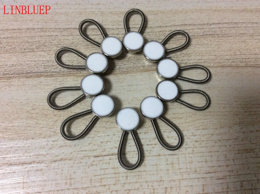 6 шт. металлические белые рубашки воротник удлинители расширители (без пластика)!