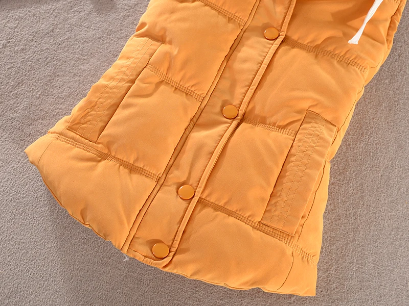 8 Colors Winter Vest Female Womens Vests Sleeveless Hoody Jackets Coat Casual Women Waistcoat Big Size 4XL HO861137 | Женская одежда