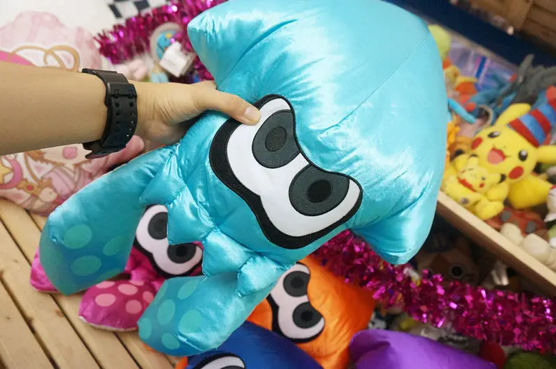 52 см легкие мягкие плюшевые серии подушки игрушки синий|blue stuffed toy|plush squidplush splatoon |