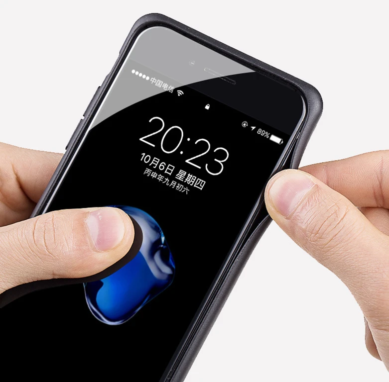 Для iphone 7 Чехол для батареи ультра тонкий умный силикон Материал Apple 6 6s 8 чехол 4