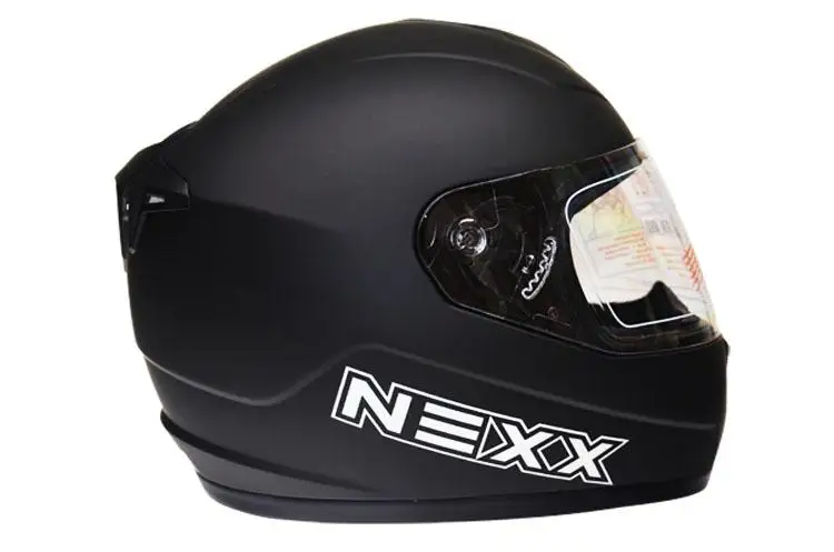 Бренд NEXX анфас шлем для мужчин мото rcycle шлем профессиональный гоночный шлем мото КАСКО мото cicleta capacete утвержденный ECE - Цвет: Темно-серый