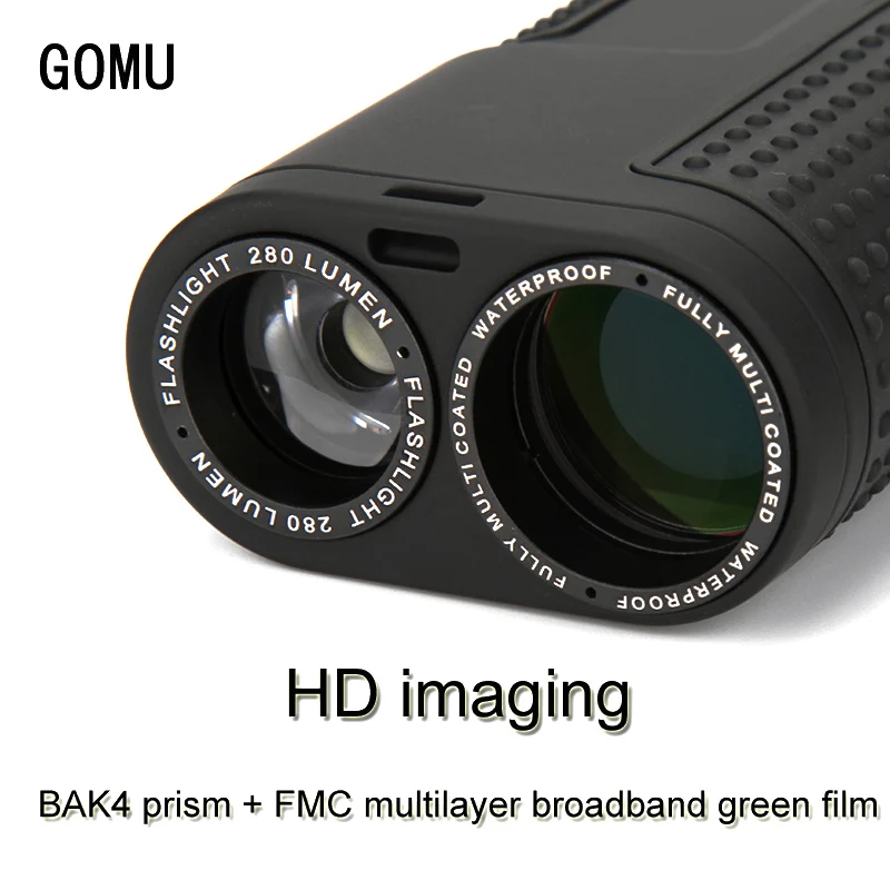 GOMU 8x32 HD монокуляр телескоп Многофункциональный Компактный со встроенным