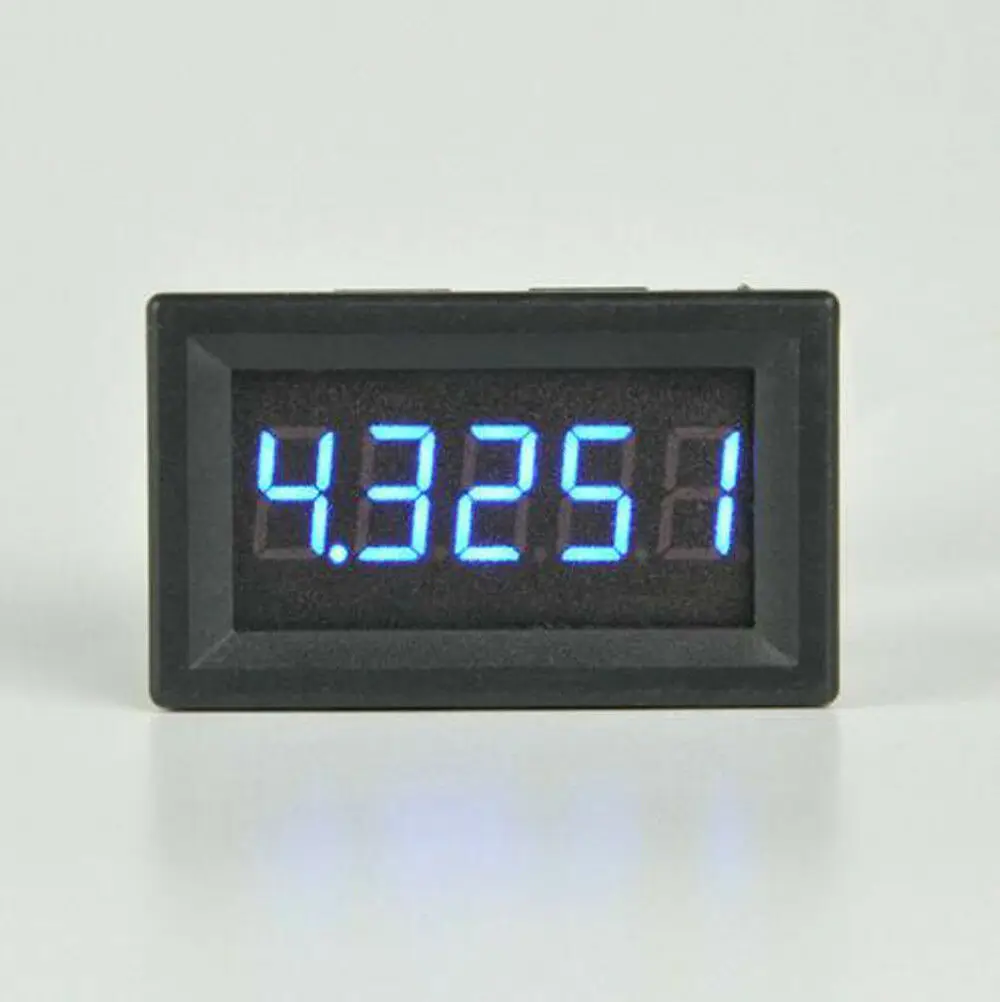 DC 0 9.9999A цифровой амперметр Высокоточный светодиодный Ампер Обнаружение