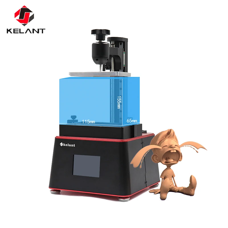 3D принтеры Kelant Orbeat D200 SLA DLP impresora 3 d набор УФ полимерный светильник 5 ''Настольный