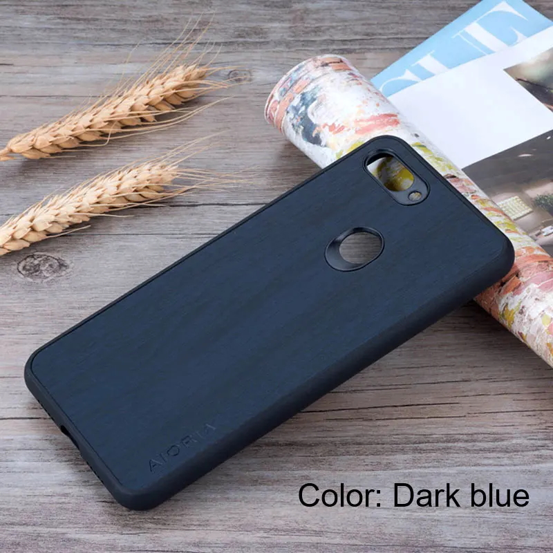 Dark blue Чехол для Xiaomi mi 8 Lite mi 8 funda с узором из дерева, кожаный чехол с силиконовым покрытием для телефона для Xiaomi mi 8 Lite mi 8 чехол coque capa - Цвет: Dark blue