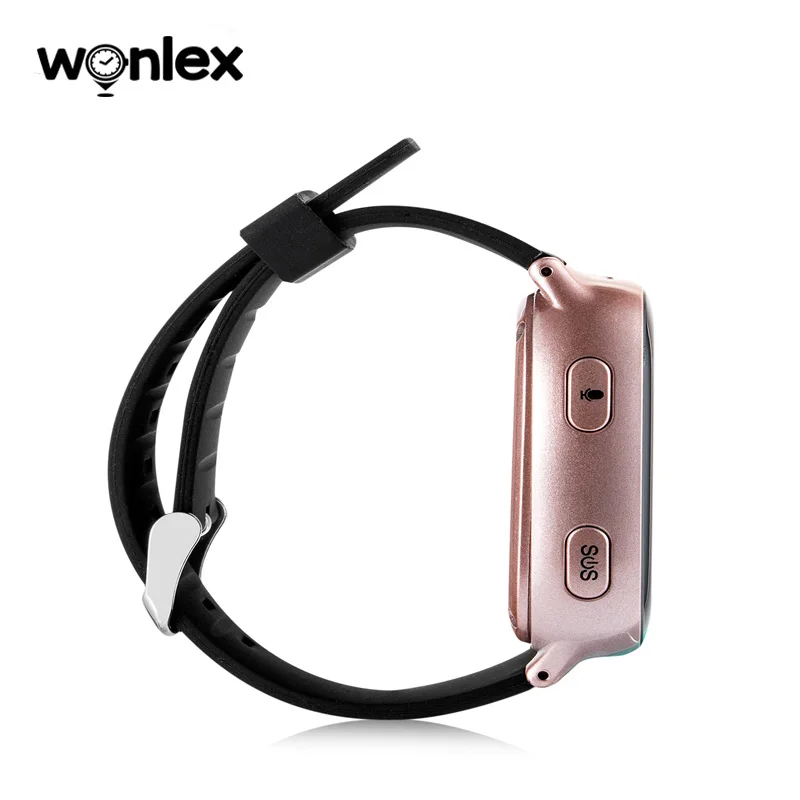Wonlex EW100S 1 54 дюймов gps трекер LBS/WiFi Смарт часы телефон с монитором сердечного ритма