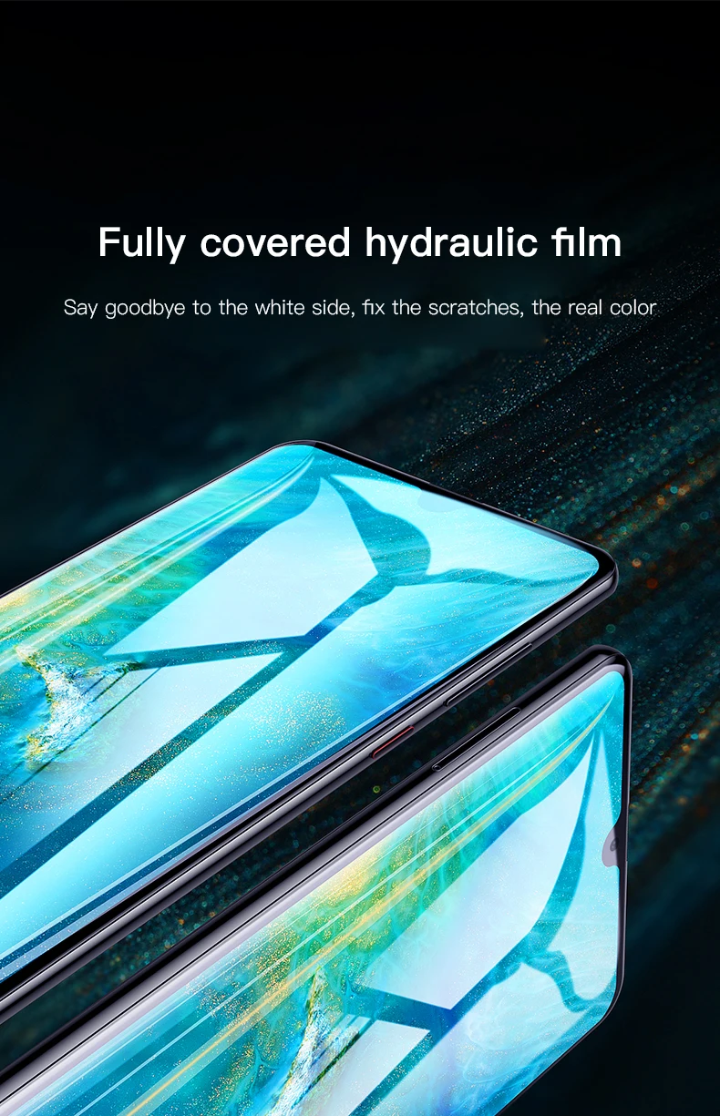 Полное покрытие мягкая Гидрогелевая пленка для huawei P30 P20 Pro Lite 9D ультра-тонкая прозрачная HD защитная пленка для mate 20X10 Pro