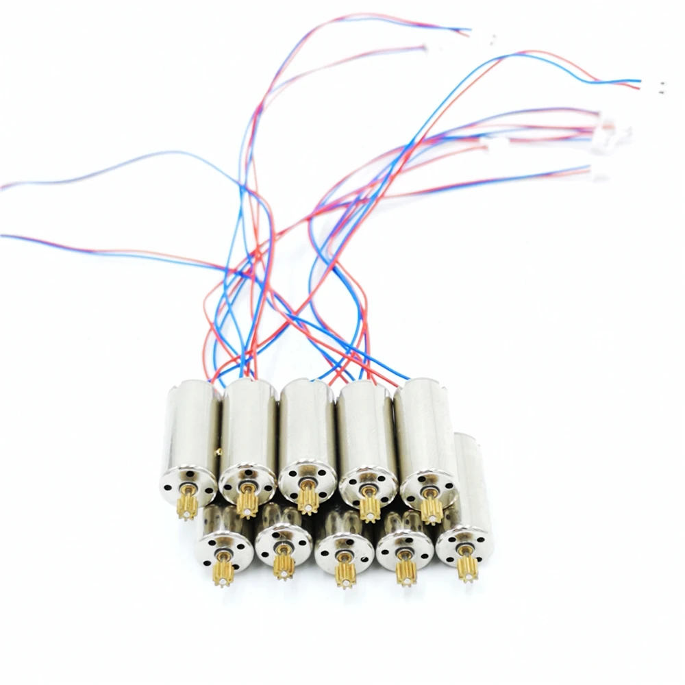 10 шт 3 7 V 8520 8 5x20 мм мини-двигатель с редуктором CW маленькая щетка для QX90 QX95 LT105 микро