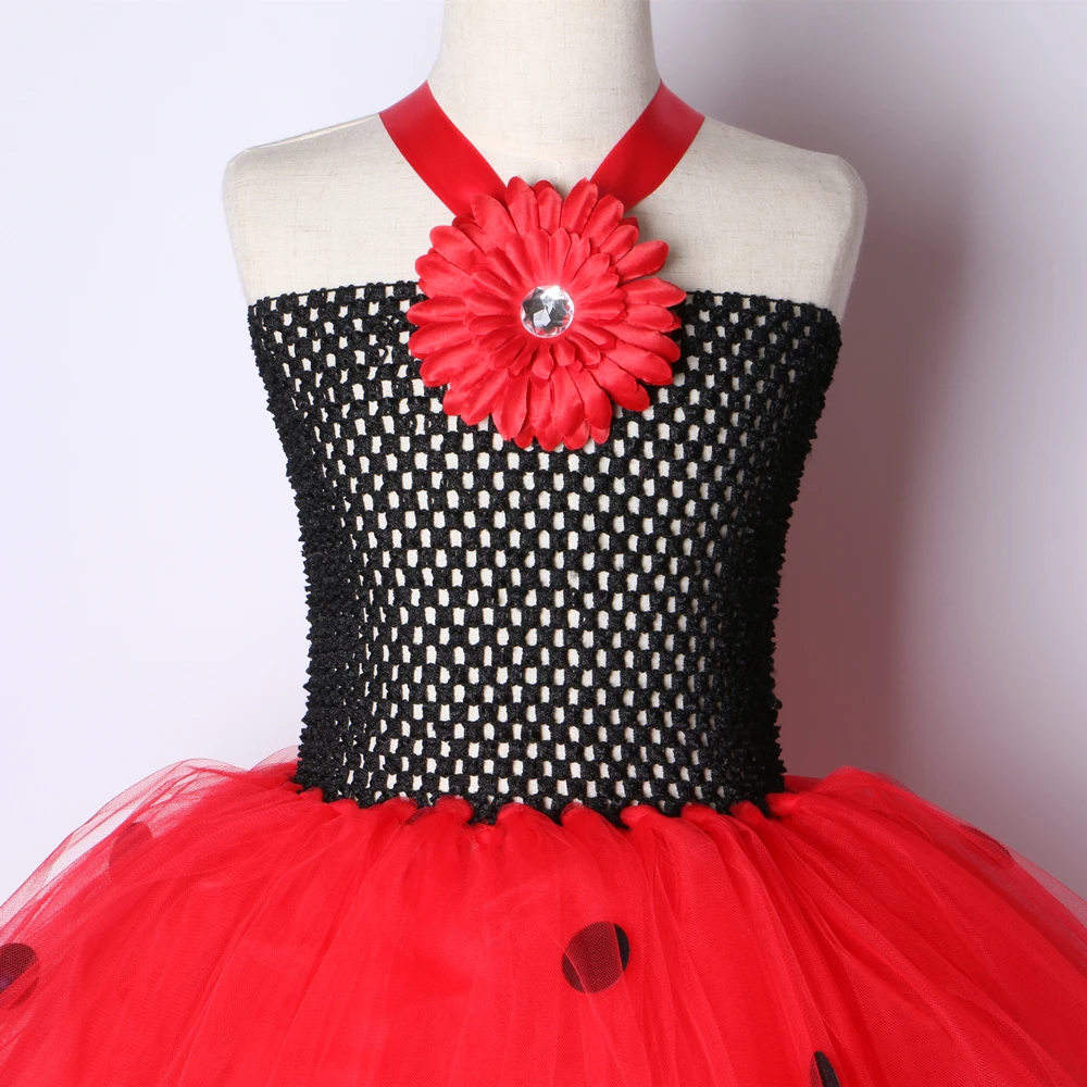 Одежда для шоу божья коровка высококачественное платье-пачка ручной работы
