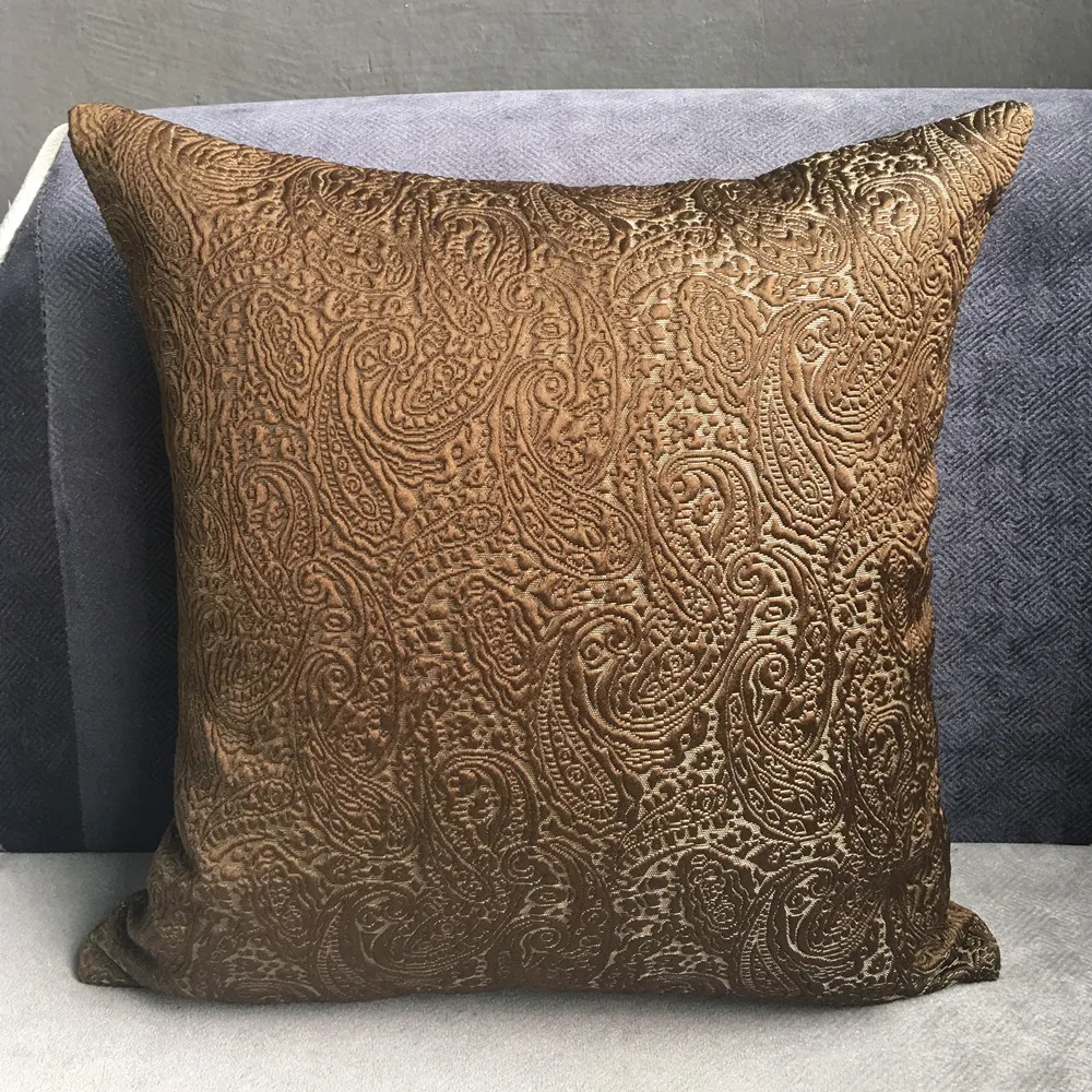 Европейский маленький Пейсли 4 цвета Классический тканый декоративный чехол для