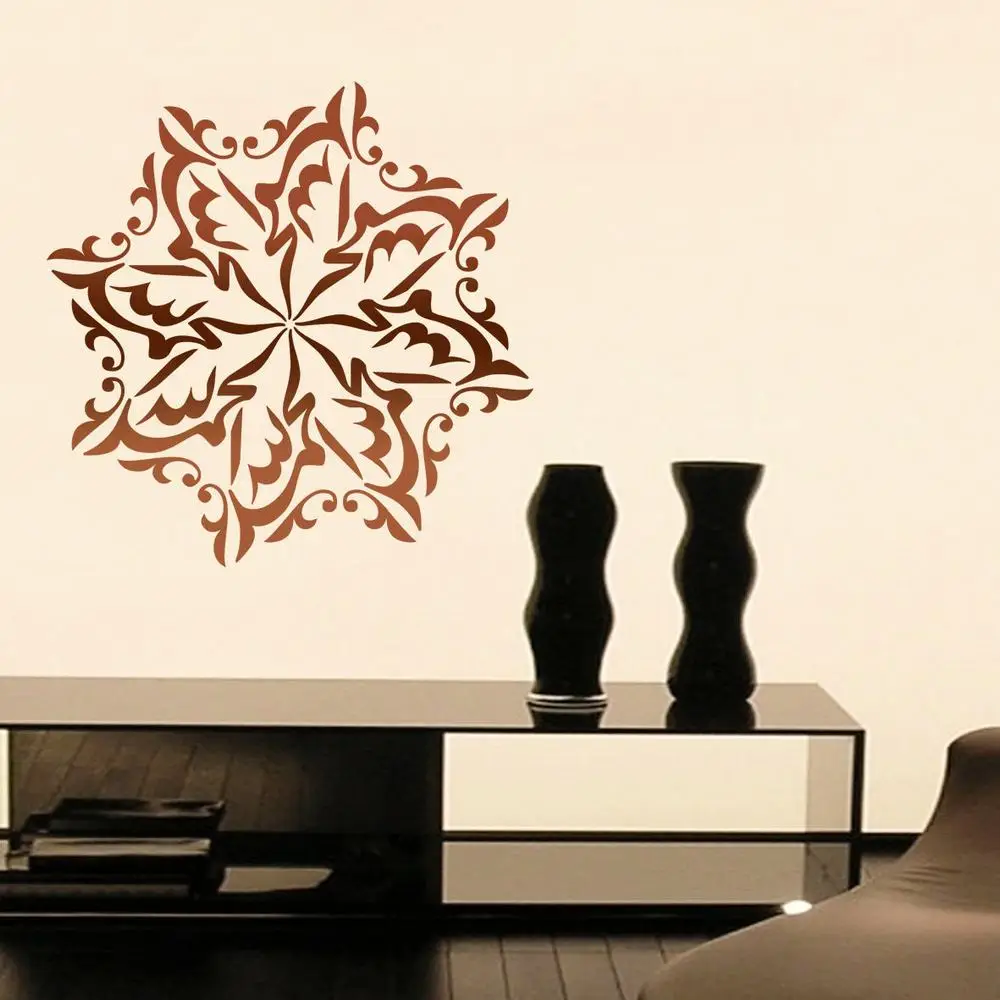 

Muslim Wall Art Arabic Decals Islam Round Star Arabic Vinyl Art Wall Sticker